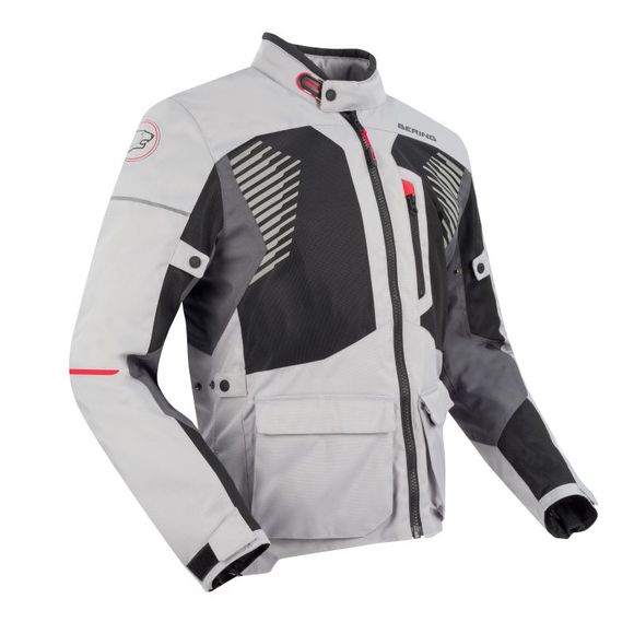 Bering BAKUNDU Motorcycle Jacket - Grey / BlackRef: BR1526