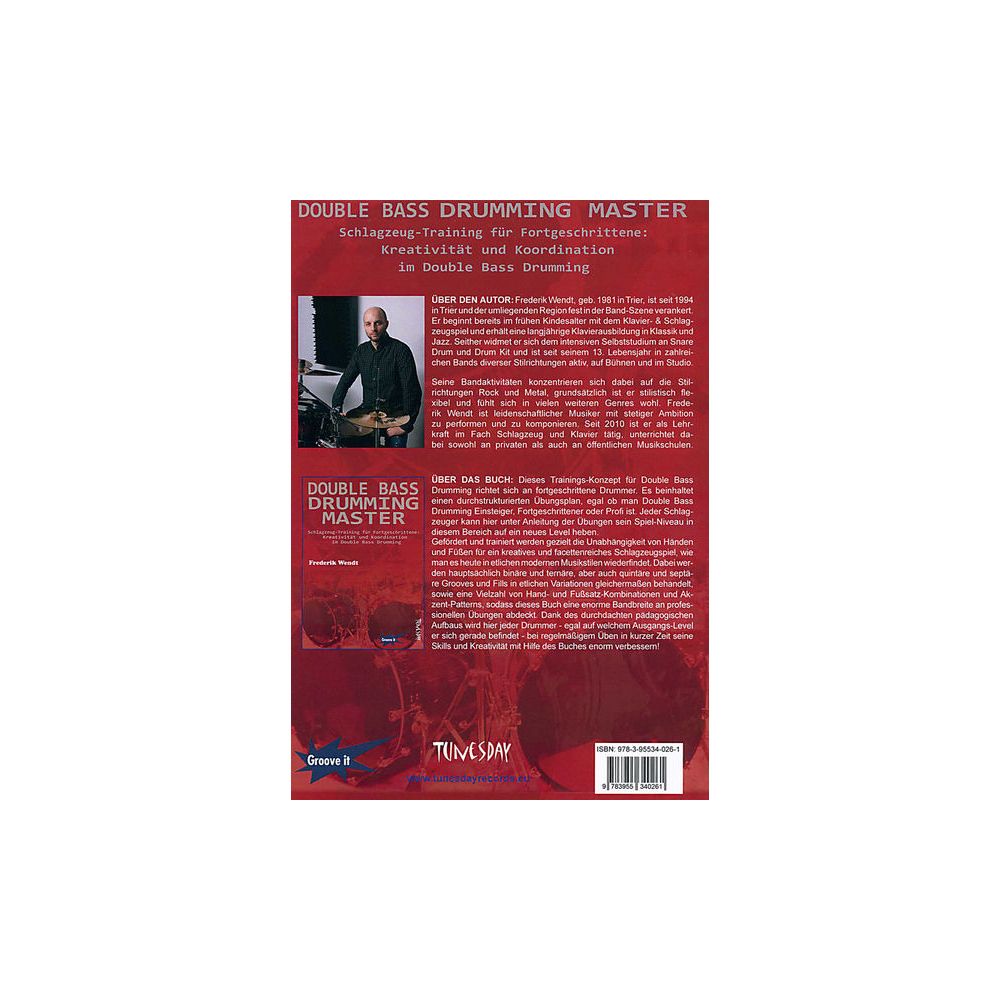 Tunesday Records Double Bass Drumming Master – Thomann Ireland
