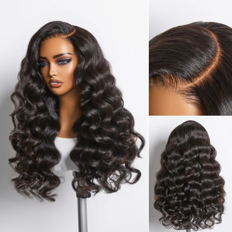 Luvme All-Day Comfort? Wig 180% Density Bouncy Wand Curly 7x6 Closure HD Glueless Wig Pre-Cut Lace