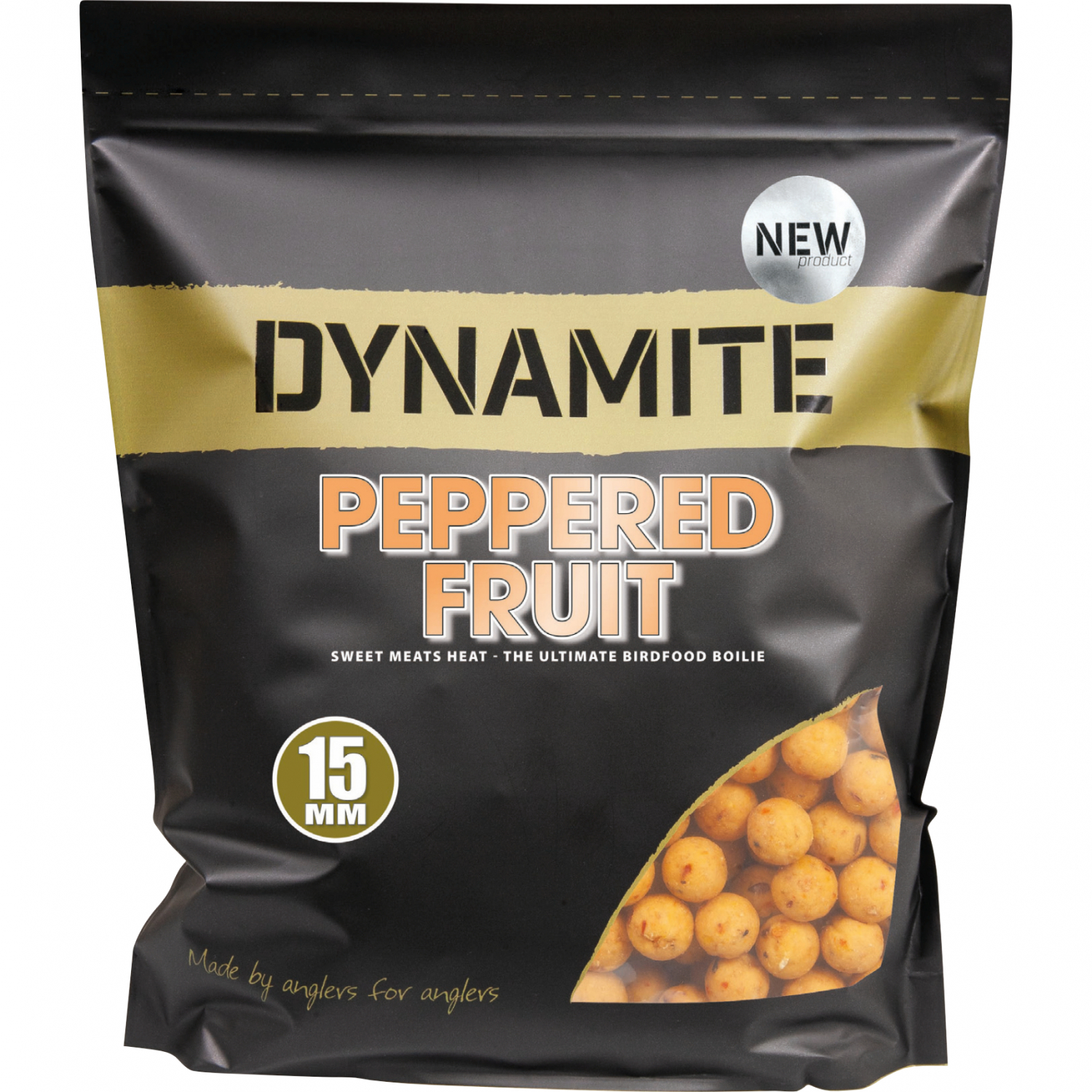 Dynamite Peppered Fruit Boilies (1.8 kg)
