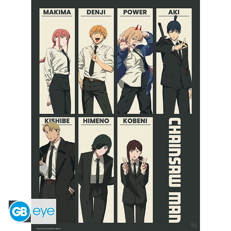CHAINSAW MAN Poster Devil Hunters (52x38cm)