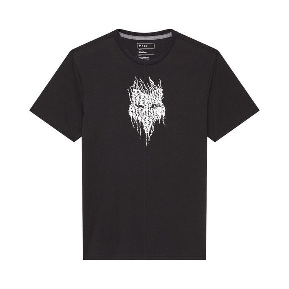 T -shirt short sleeves Fox Bark Tech - BlackRef: FX5330