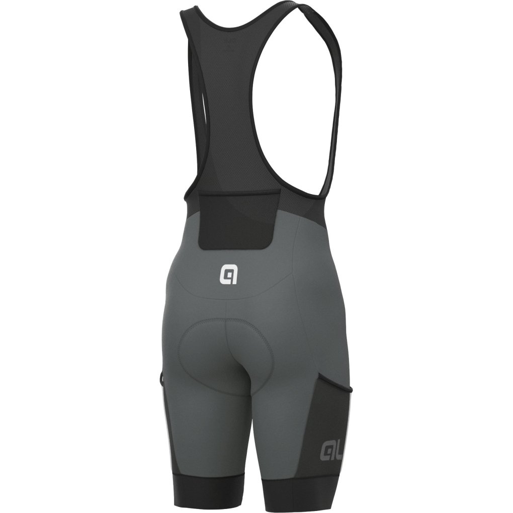 Alé OFF ROAD - GRAVEL Stones Cargo Bibshorts Men - grey