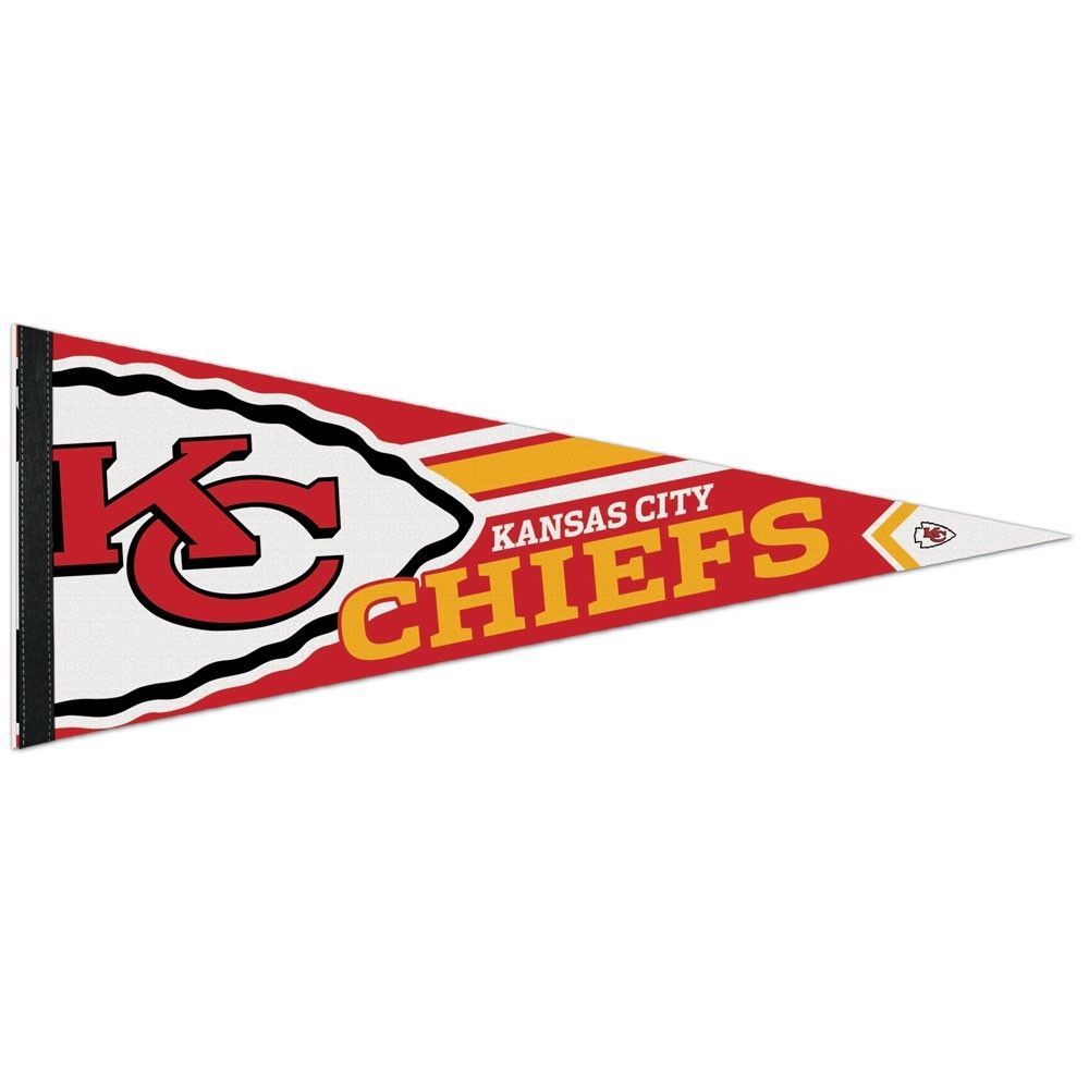Kansas City Chiefs Big Logo Premium NFL Pennant