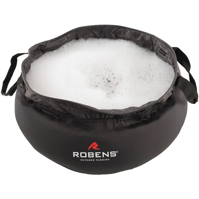 Robens Collapsible Wash Basin 10L - Black