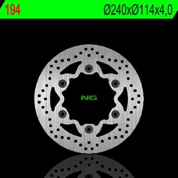 NG Round Fixed Brake DiscRef: NGD00080A / 1023959