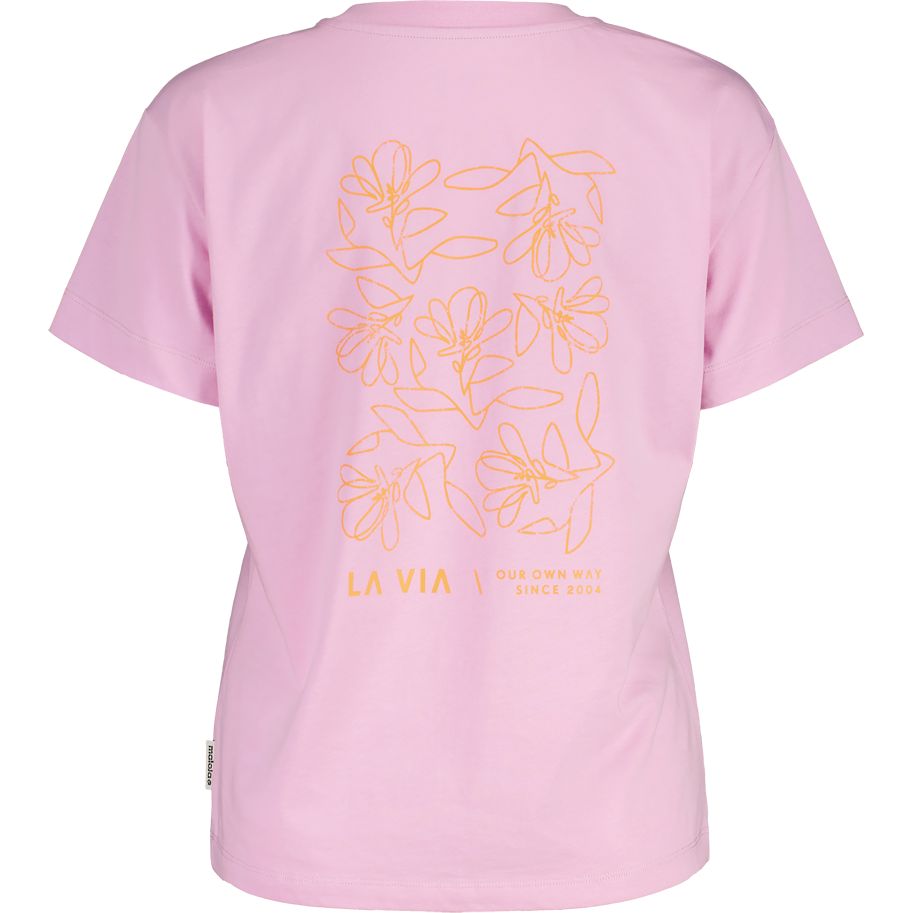 Maloja CassetteM. Organic Cotton Tee Women - magnolia 8963