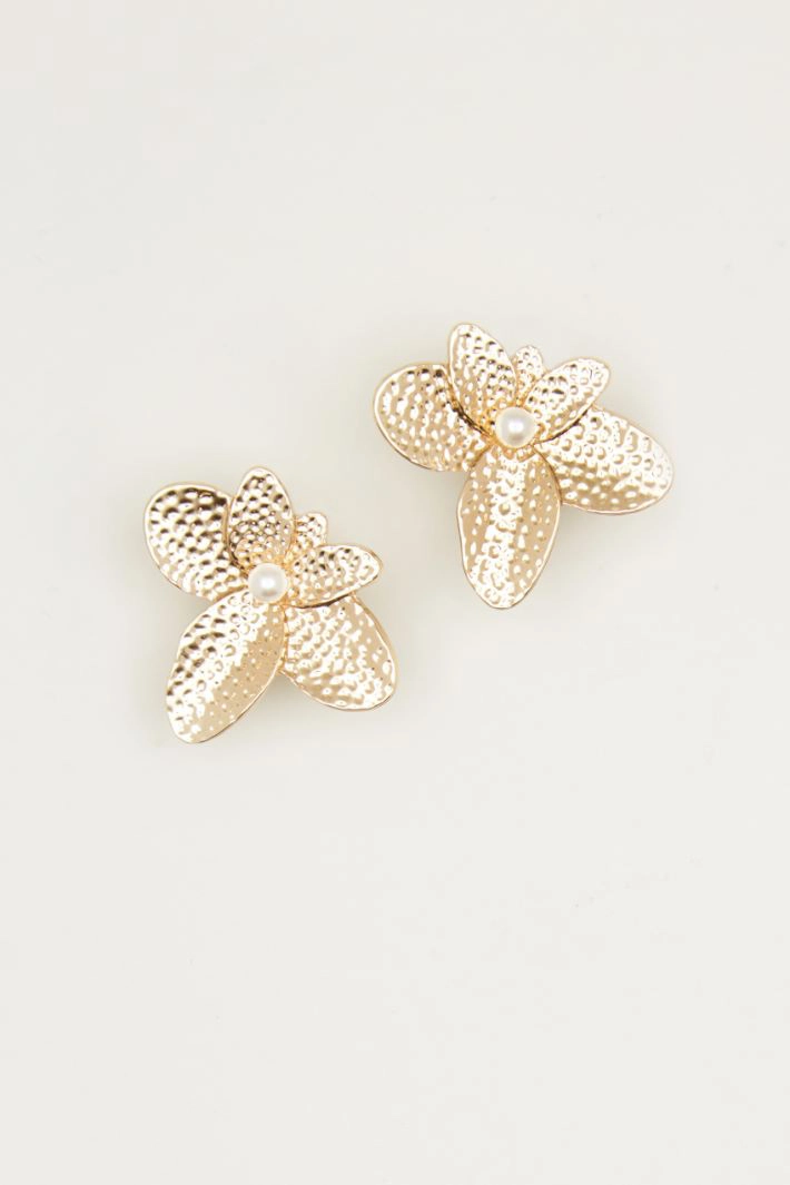 Pearl earrings - GOLD