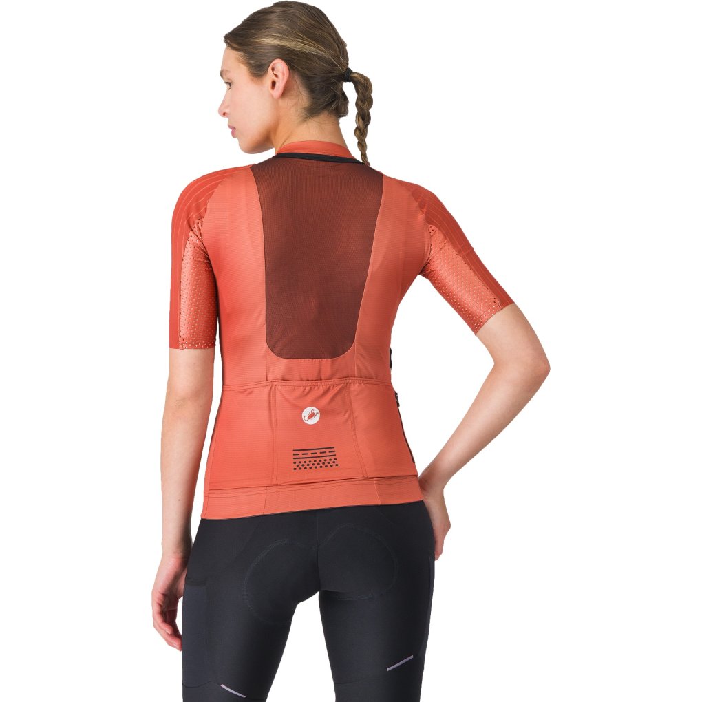 Castelli Unlimited Pro 2 Jersey Women - paprika 655