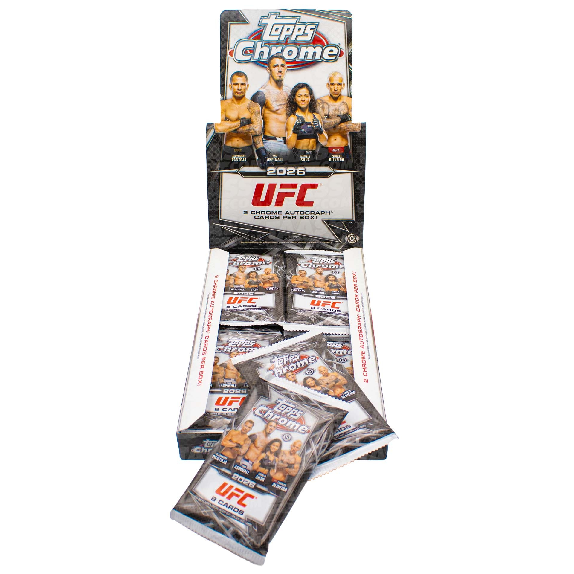 2026 Topps Chrome UFC Hobby Pack