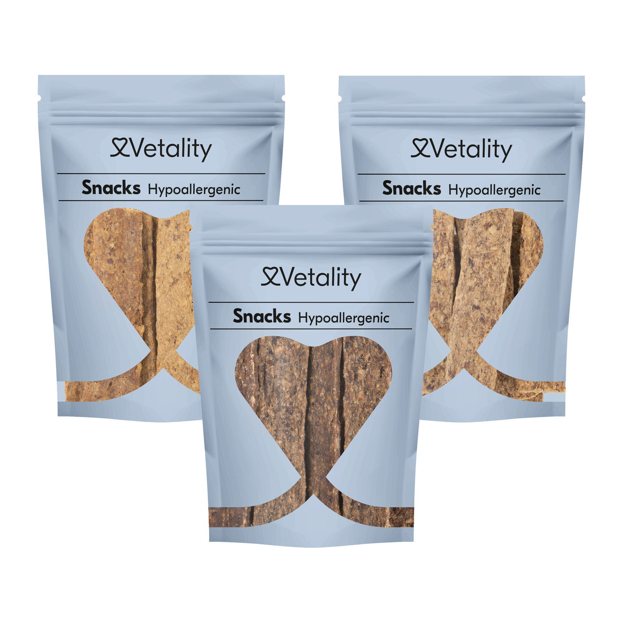 Vetality Hypoallergenic Meat Strips - Goose - 200 grams