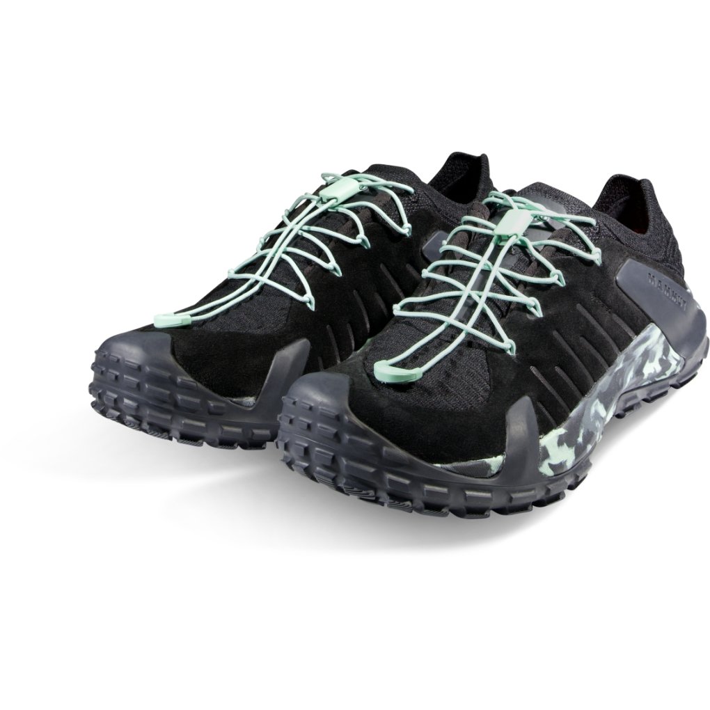Mammut Hueco II Low GTX Shoes Women - black-neo mint