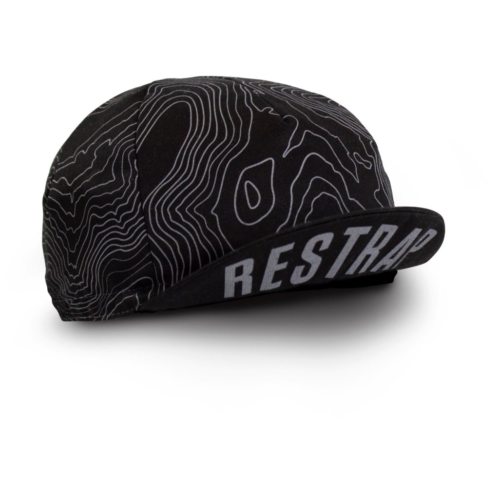 Restrap Yorkshire Contours Cyling Cap - black