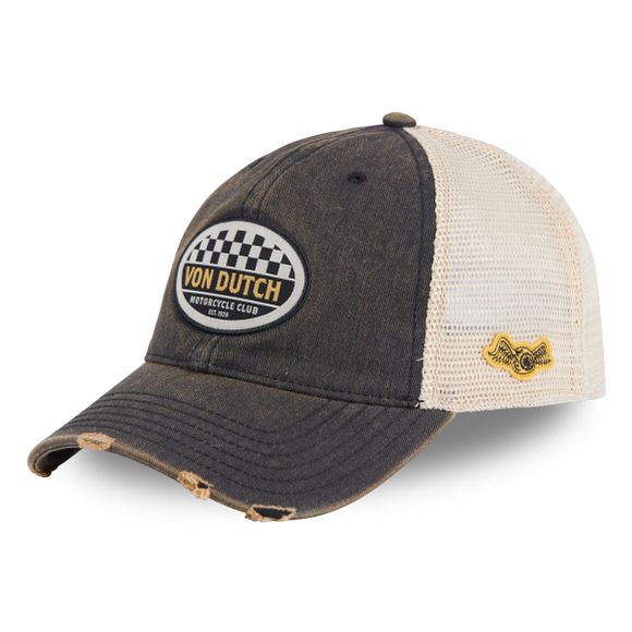 Casquette Von Dutch MAC - GrisRef : VDH0290 / VD/1/CB/MAC/08-TU