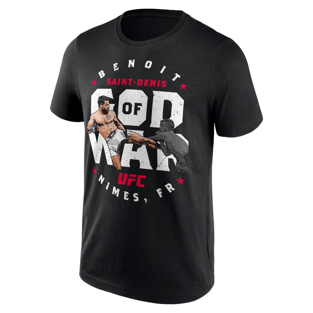 UFC Benoit Saint Denis God Of War T-Shirt - Black - Mens