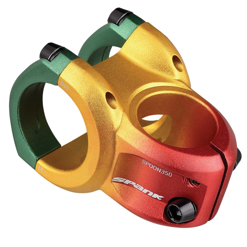 Spank Spoon 350 Stem - 35mm - Rasta Edition