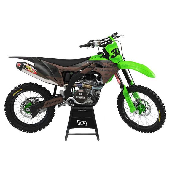 RiderUnik TEALBRO Graphics KitKAWASAKI 450 KX 450 F (KX450F) - 2013 - 2015Ref: ru0213 / katealb14