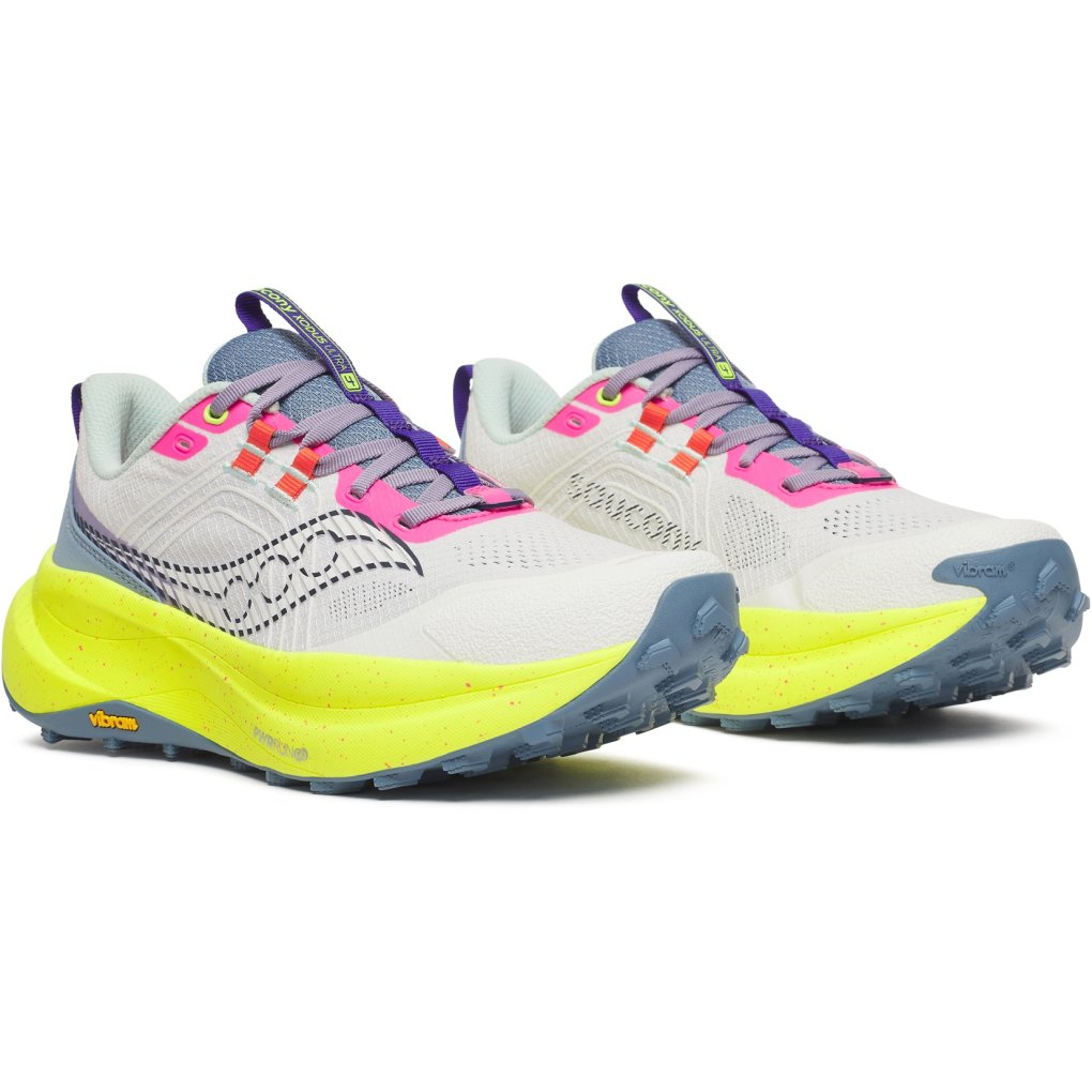 Saucony Xodus Ultra 4 Running Shoes Women - white/citron