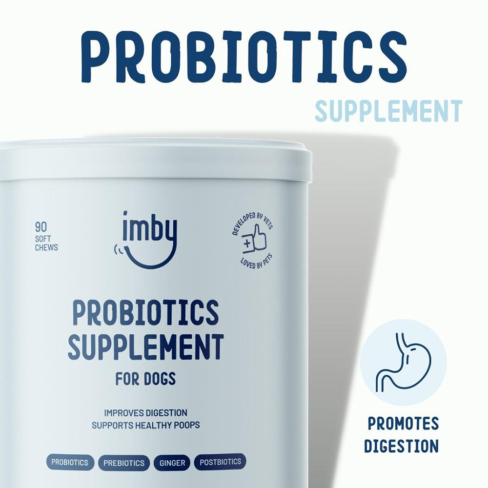 Imby Probiotics Dog - 90 Chews