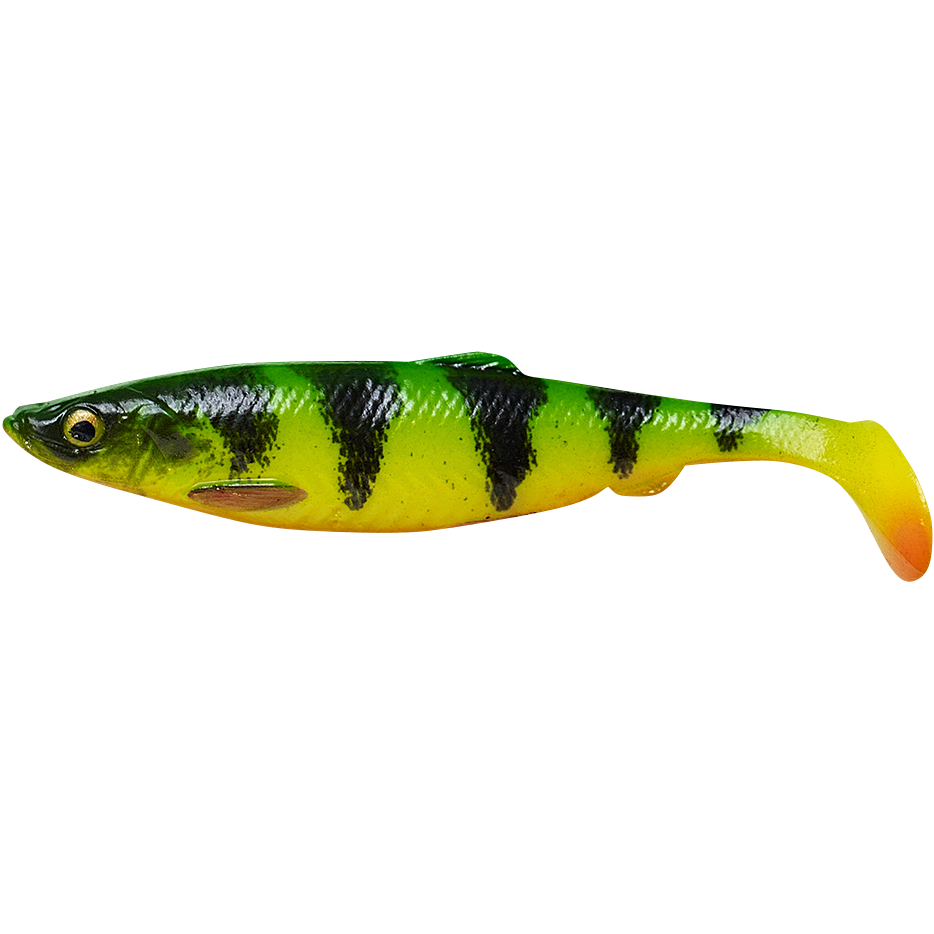 Savage Gear Softlure 4D Herring Shad (Firetiger Fluo)