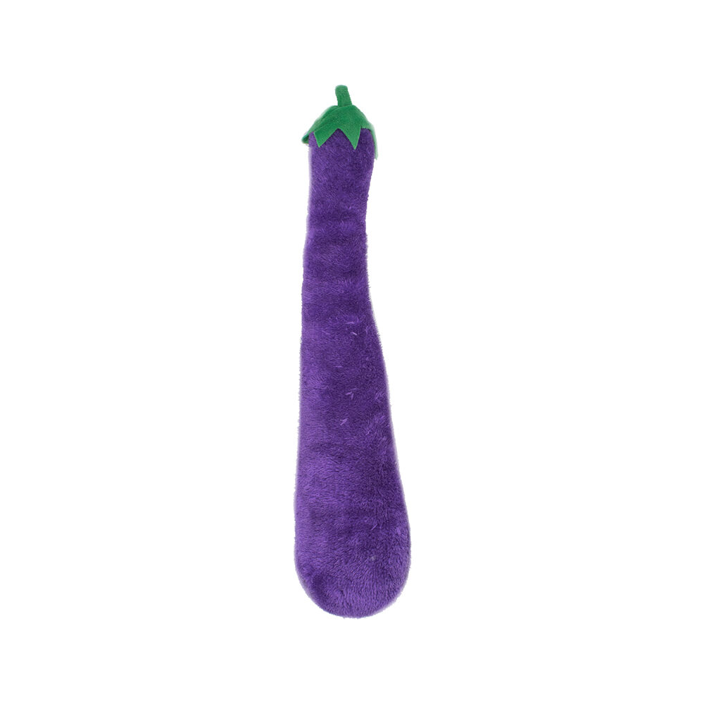 ZippyPaws - Jigglerz Veggies - Eggplant - 51 x 8 cm