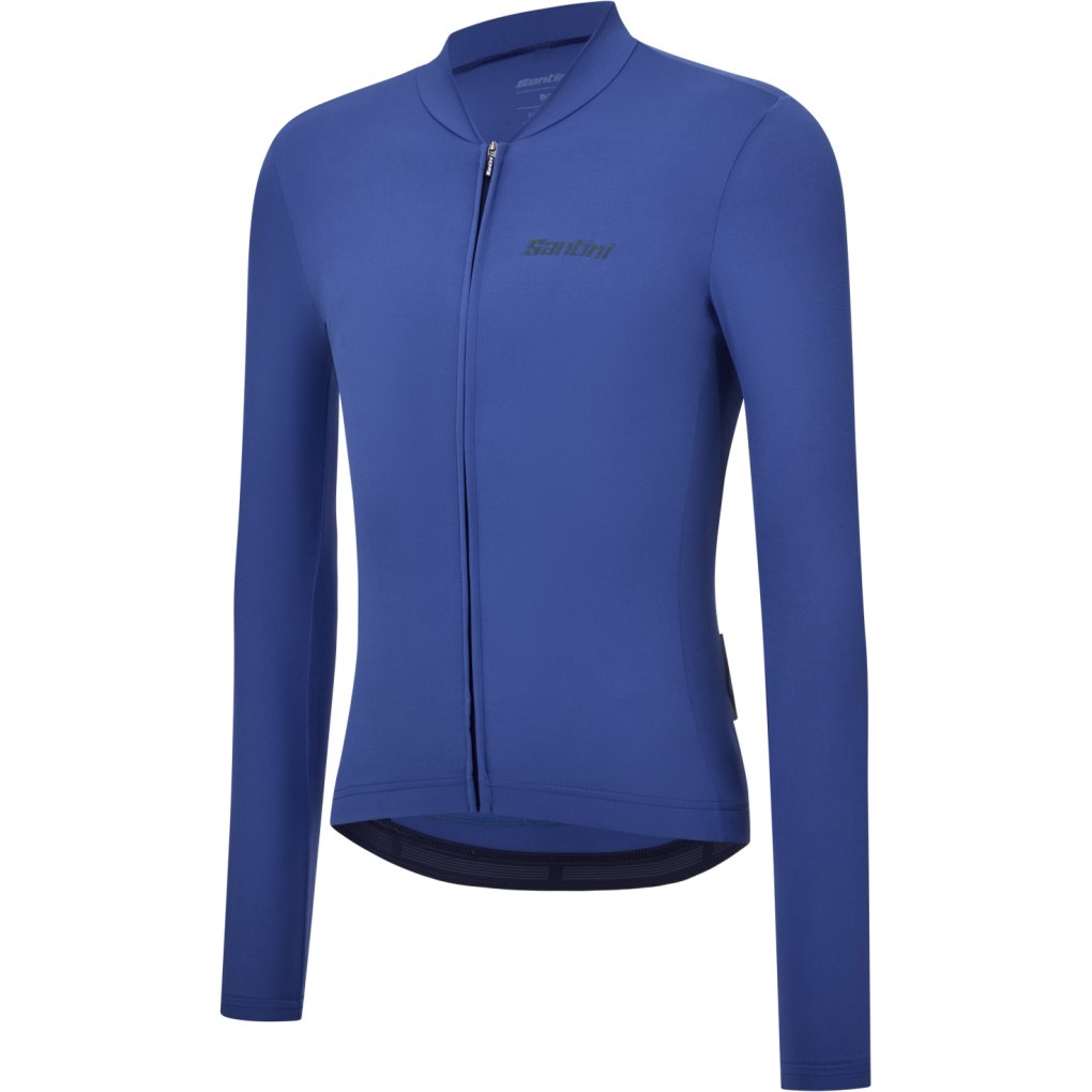 Santini Sensation Long Sleeve Jersey Unisex AS215075CSENS - marine MA