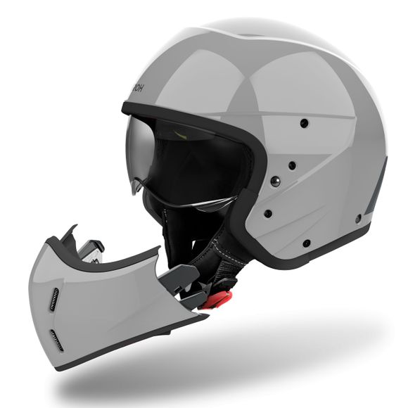Airoh J110 Open-Face Helmet - COLOR - GrayRef: AR1405-C49334