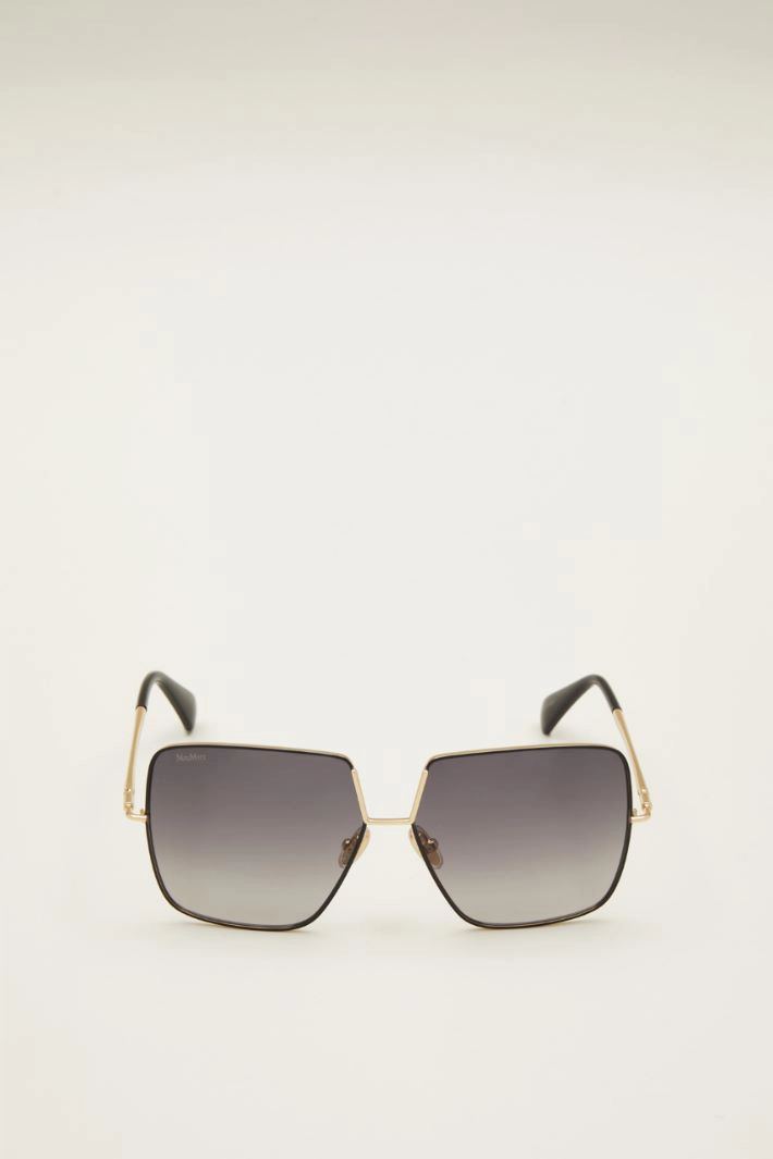 Square sunglasses - BLACK