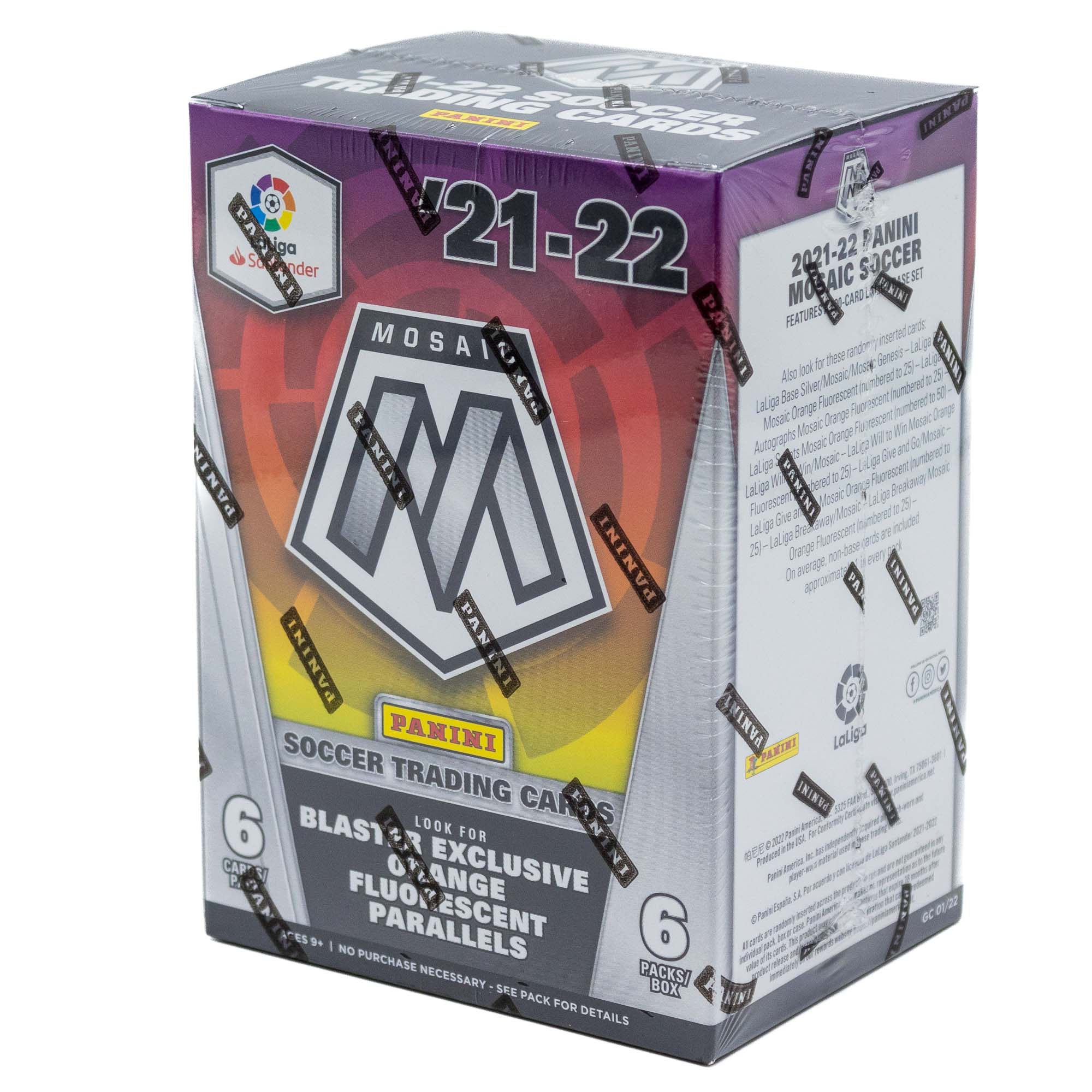 2021/22 Panini Mosaic La Liga España Soccer Blaster Box
