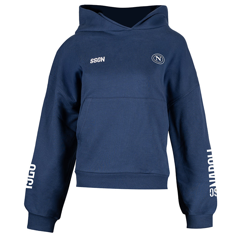 SSC Napoli Marechiaro Navy Blue Hoodie