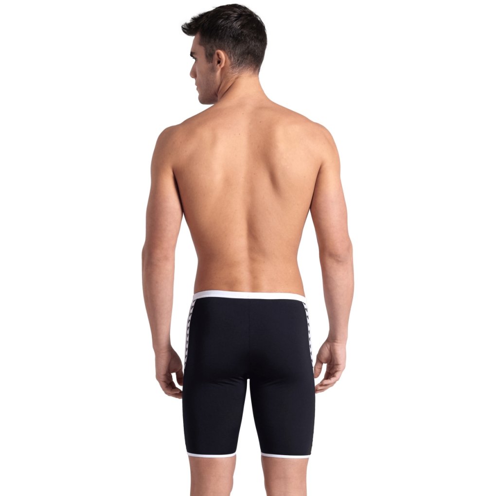 arena Performance Icons Solid Swim Jammer Men - Black/White