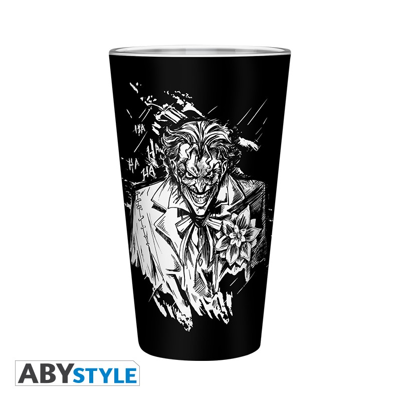 DC COMICS Large Glass Batman & Joker