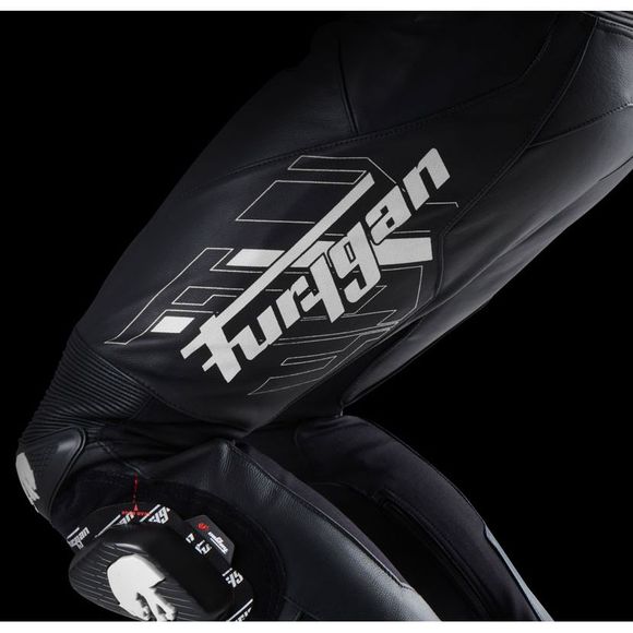 Furygan Dracck Motorcycle Pants - Black / WhiteRef: FU1318