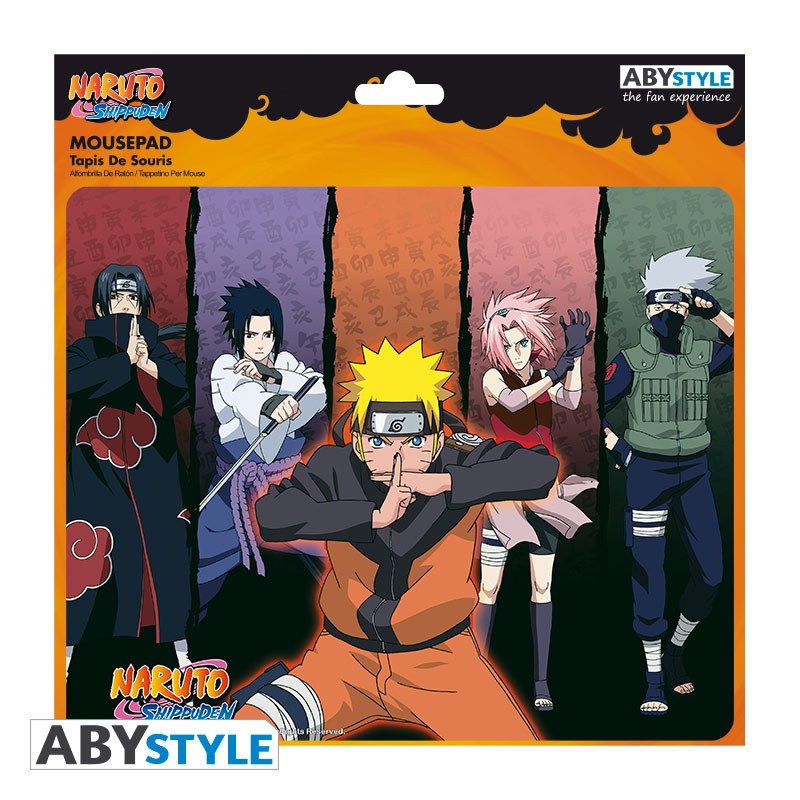 NARUTO SHIPPUDEN Flexible Mousepad Group