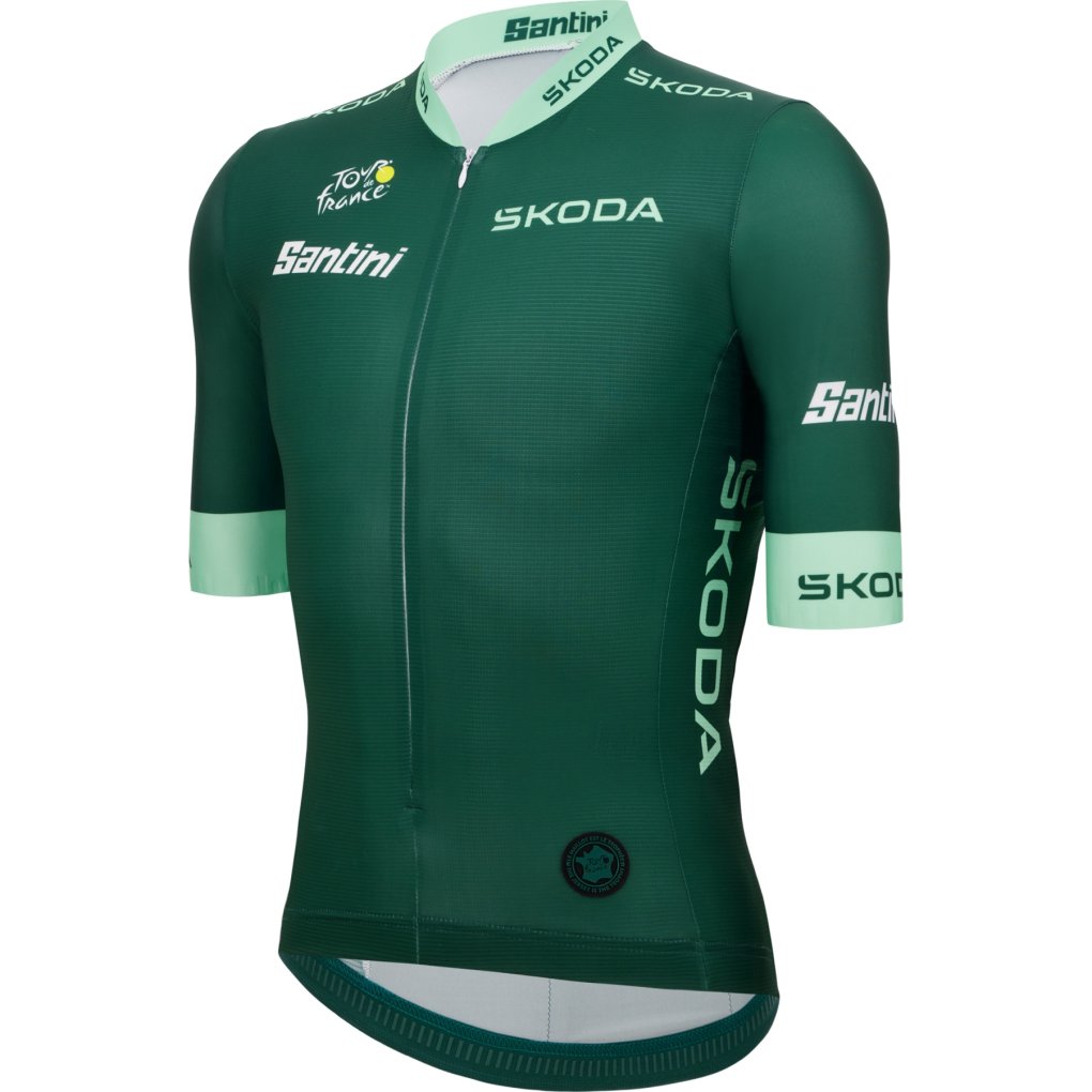 Santini Best Sprinter Jersey Men - Tour de France™ 2024 Collection - TF9440023TDFPNT - green VE