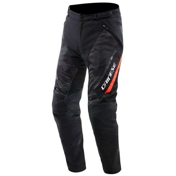 Dainese Drake 2 Super Air Tex - Black / Red Motorcycle PantsRef: DN2147