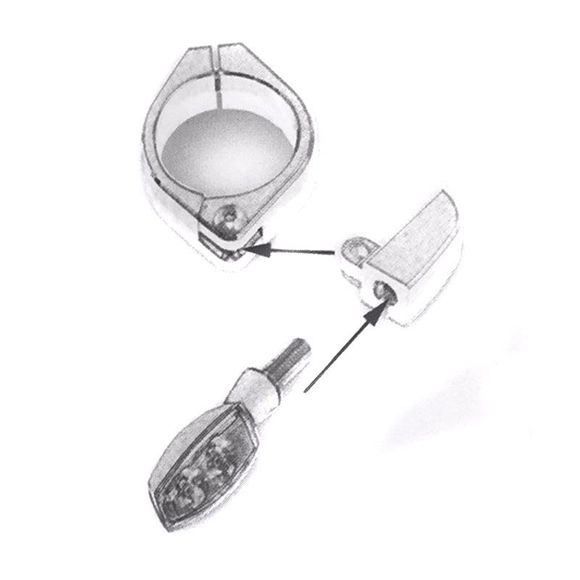 Brazoline Black Universal Flashing Support - BlackRef: 12303 / 220-215