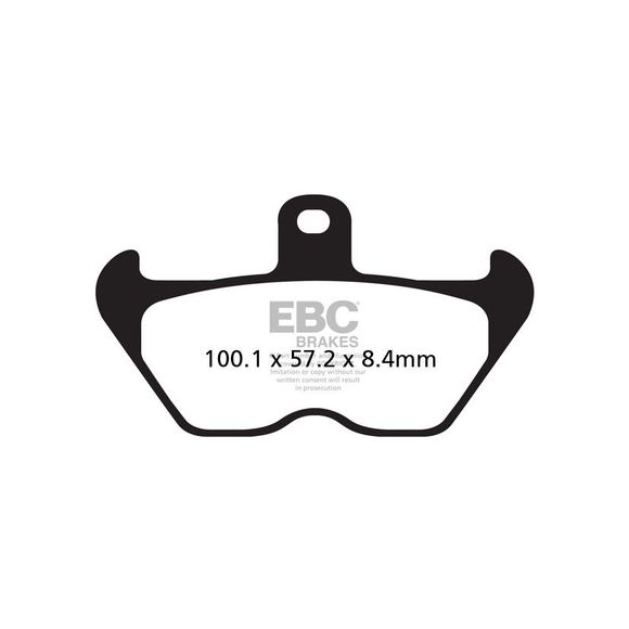 EBC Sinter Sintered Metal front brake padsRef: FA407HH / 17210676