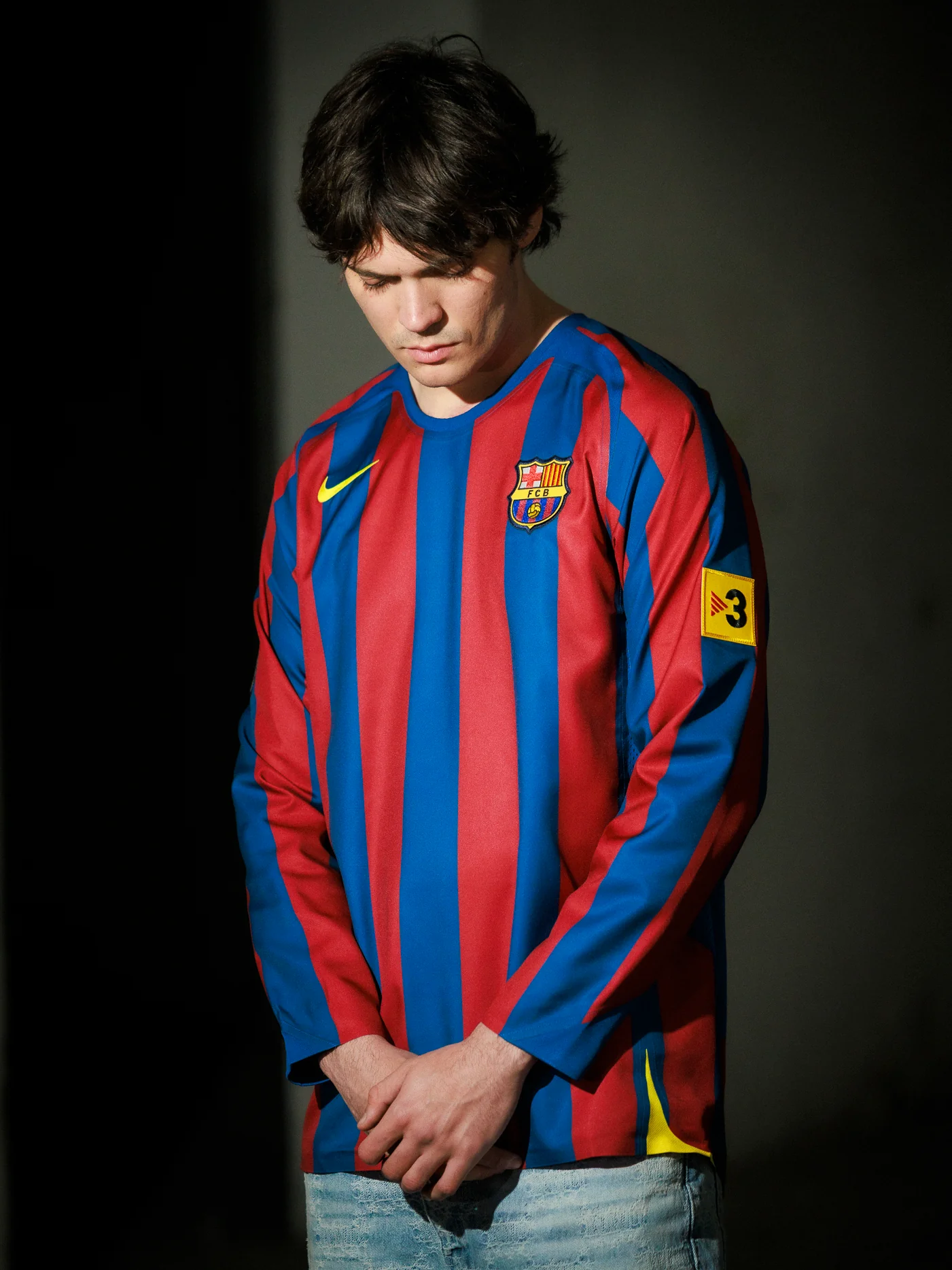 FC Barcelona 2005/06 Reissue Long Sleeve Jersey