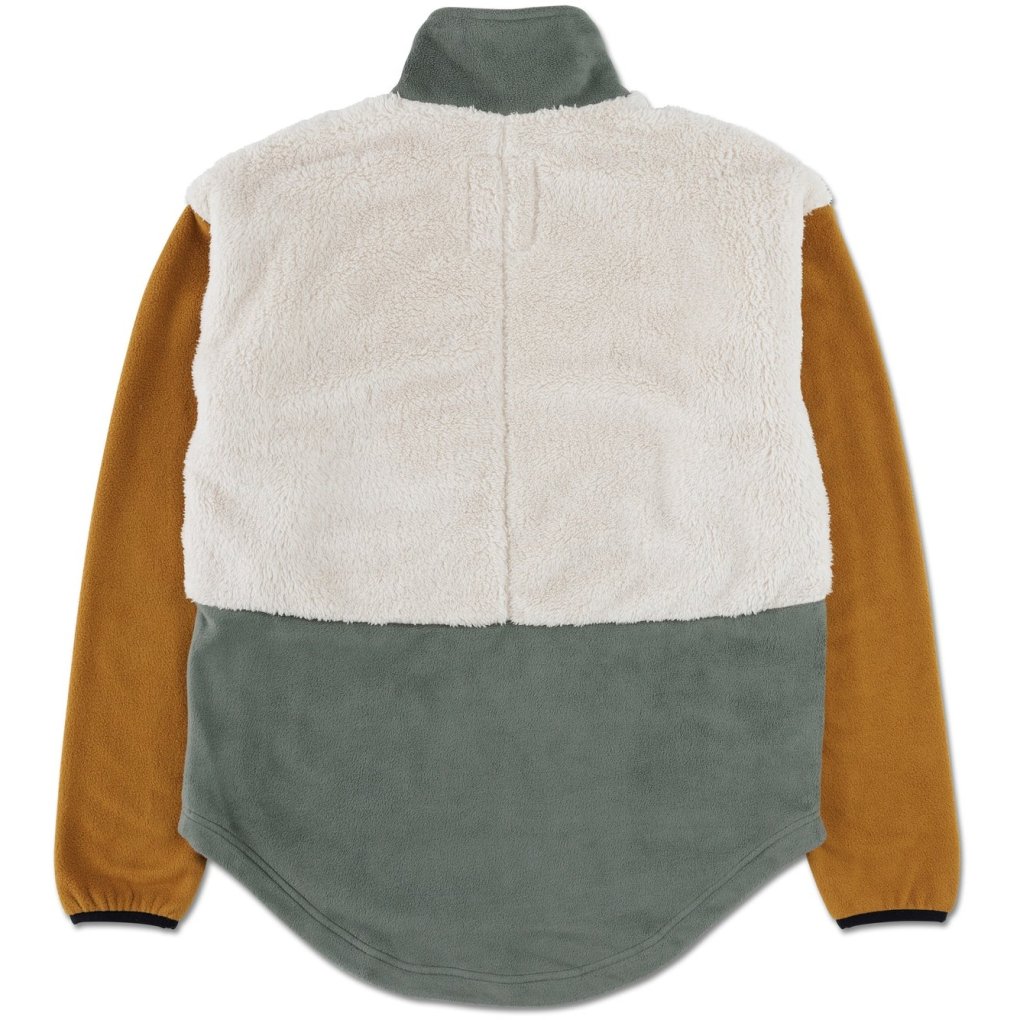KAVU Timber Lane Fleece Pullover Women - Pine Tree Block