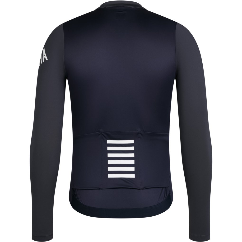 Rapha Pro Team Lightweight Long Sleeve Jersey Men - dark grey/dark navy