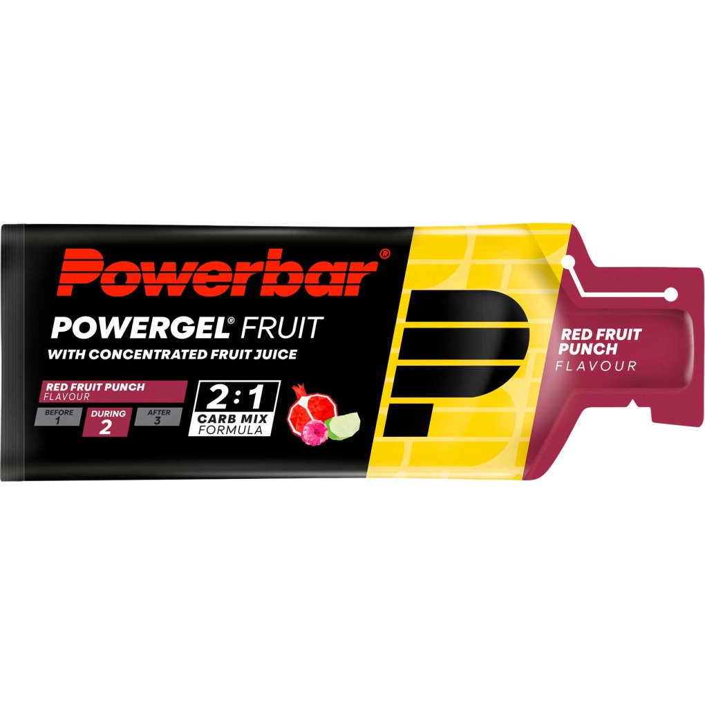 Powerbar PowerGel Fruit - Carbohydrate Gel - 24x41g