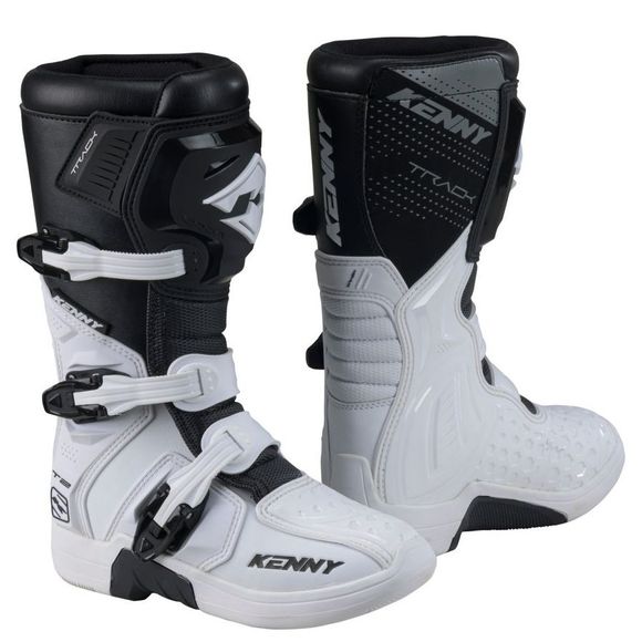 Kenny Track Junior T2 - White cross BootsRef: KE2780