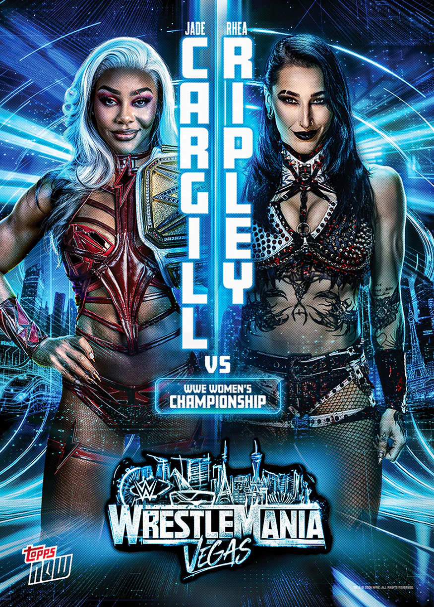 Jade Cargill / Rhea Ripley - 2026 WWE Topps NOW® - Card WMV3