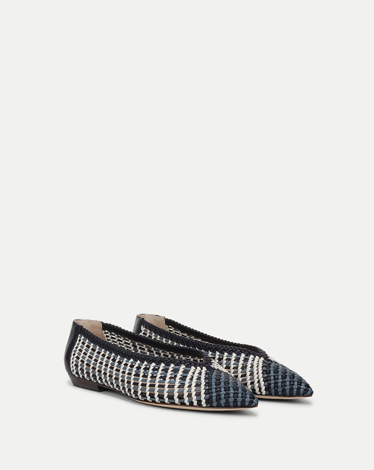 Bancroft Woven Leather Flat