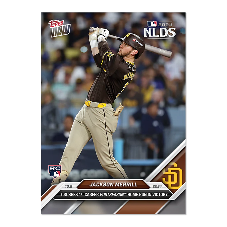 Jackson Merrill - 2024 MLB Topps NOW® Card 810