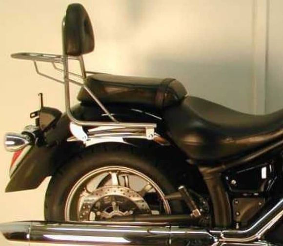 Hepco & Becker sissy bar - chromeYAMAHA 1300 XVS 1300 A MIDNIGHT STAR (VP26) - 2007 - 2016Ref: Hbe05403A / 6004519 00 02