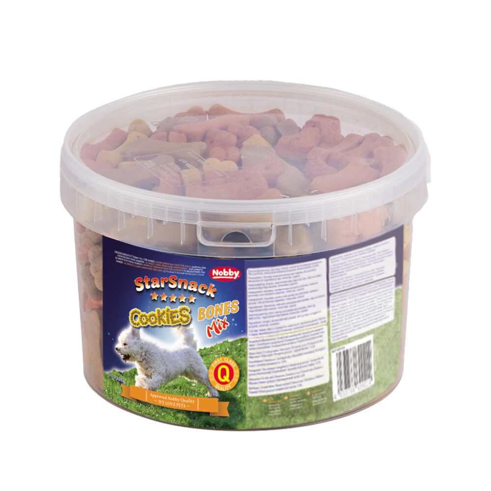 Nobby Starsnack Cookies Bones Mix - 1.3 kg
