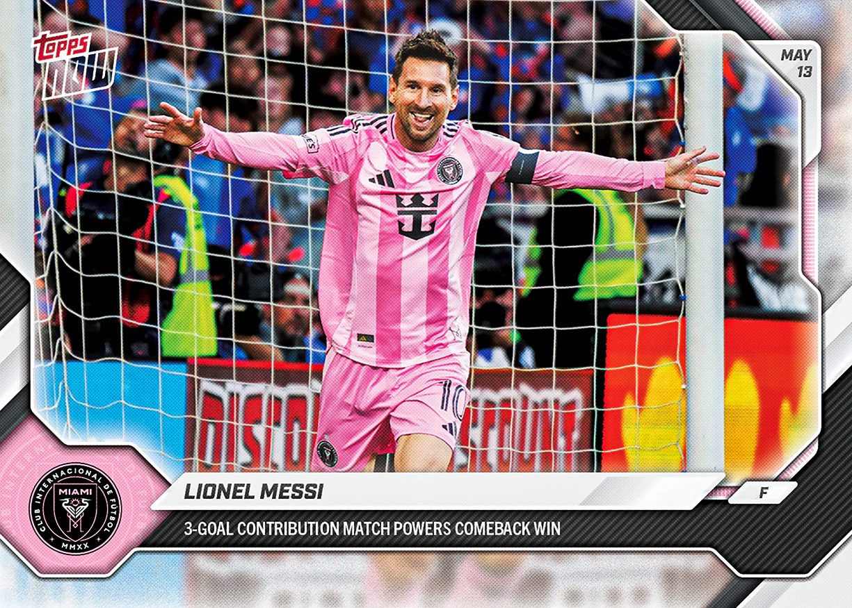 Lionel Messi - 2026 MLS Topps NOW® - Card 45