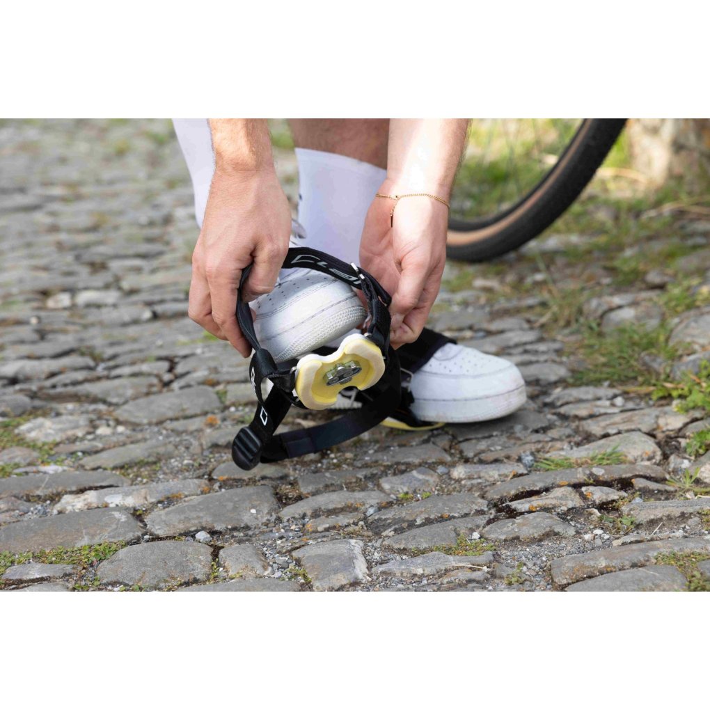 ClipClap Clix Performance Strap Pedal Straps - black